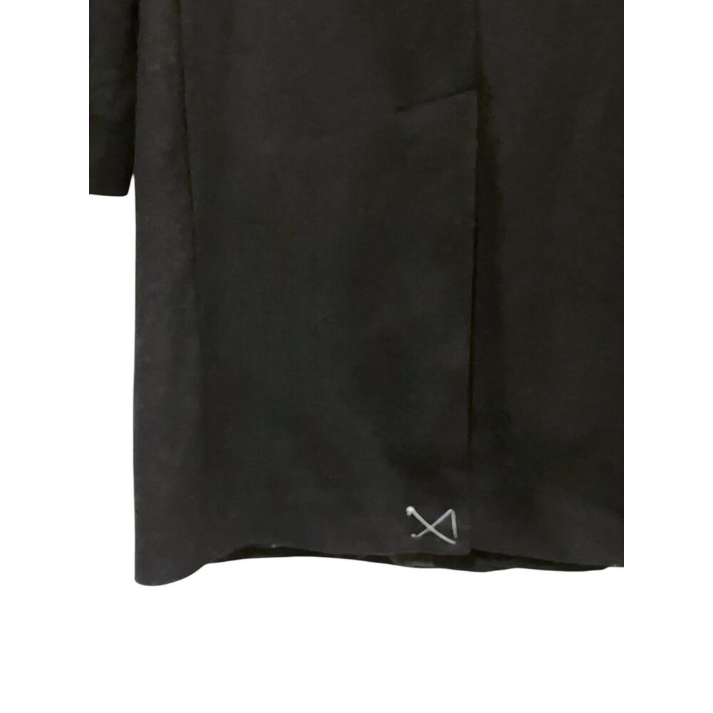 Michael Kors Mens Overcoat 46L Wool Cashmere Single Breasted Trench Coat Jacket - Picture 7 of 11